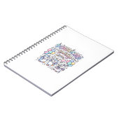 Eenhoring Pinguïnhoorn Feest Premium Vector Vector Notitieboek (Linkerzijde)