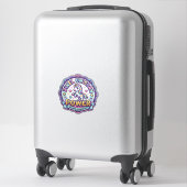 Eenhoring Pixel Eenhoring Power POD Klaar Kleding  Sticker (Koffer)