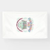 Eenhoring Planticorn Pot Grafisch Ontwerp Grafisch Spandoek (Horizontaal)