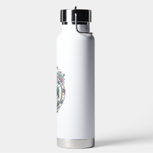 Eenhoring Planticorn Pot POD Klaar POD Kunstwerk_1 Waterfles (Links)