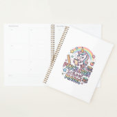 Eenhoring Potloodhoorn School Magie Schattige Stic Planner (Display)