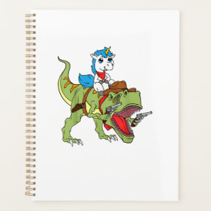 Eenhoring Rid Dinosaurië Kinder Jongens Meisjes Co Planner