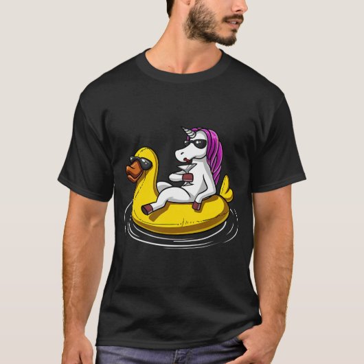 Eenhoring Ridder Bad Eend Drijver T-shirt (Voorkant)