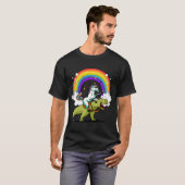 Eenhoring Ridder T-Rex Dinosaur T-shirt (Voorkant volledig)