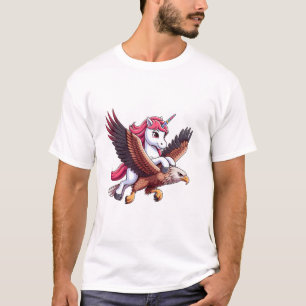 Eenhoring Ridding Roodstaart Havik Jongens Meisjes T-shirt