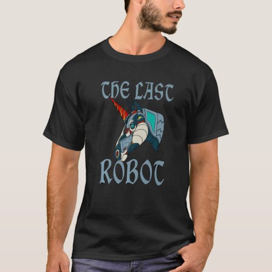 Eenhoring Robotachtige Cyborg T-shirt (Voorkant)