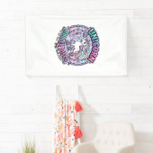 Eenhoring Roller Disco POD Kant-en-klare Marktplaa Spandoek (Insitu)