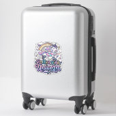 Eenhoring Roller Rink Eenhoring Premium Vector Sti Sticker (Koffer)