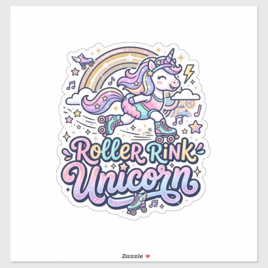 Eenhoring Roller Rink Eenhoring Premium Vector Sti Sticker (Vel)