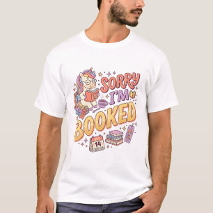 Eenhoring Sorry Ik Ben Geboekt Whimsical Zazzle De T-shirt