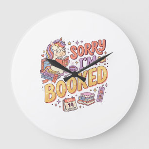 Eenhoring Sorry Ik Ben Geboekt Whimsical Zazzle On Grote Klok