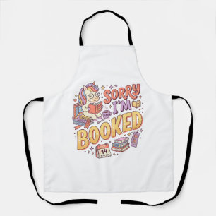 Eenhoring Sorry Ik Ben Geboekt Whimsical Zazzle On Schort