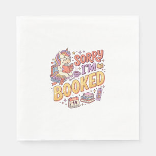 Eenhoring Sorry Ik Ben Geboekt Whimsical Zazzle On Servet