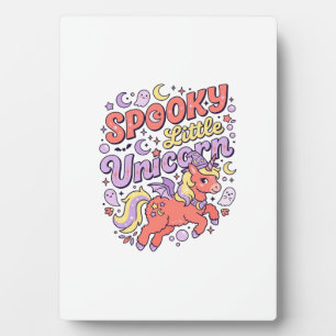 Eenhoring Spookachtige Kleine Eenhoring Whimsical  Fotoplaat