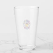 Eenhoring Starcorn Wensen Commerciële Print op Afr Glas (Achterkant)
