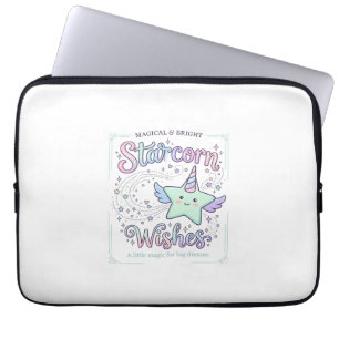 Eenhoring Starcorn Wensen Schattige Kleding Grafie Laptop Sleeve