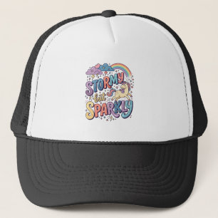 Eenhoring Stormachtig maar Glitterend Whimsisch Me Trucker Pet