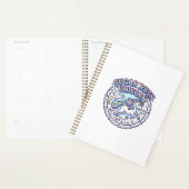 Eenhoring Sui Ker Storm Eenhoring Grappig Schattig Planner (Display)