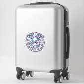 Eenhoring Suiker Storm Eenhoring Grappig Schattig Sticker (Koffer)