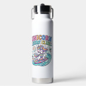 Eenhoring Surfclub Waterfles (Voorkant)