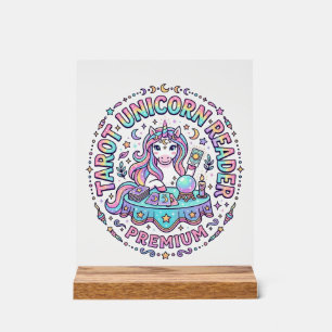 Eenhoring Tarot Eenhoring Lezer Premium Grappige P Acryl Bord