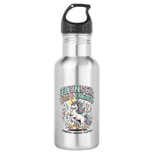 Eenhoring Thunder Horn Energie Retro Stijl Product Waterfles