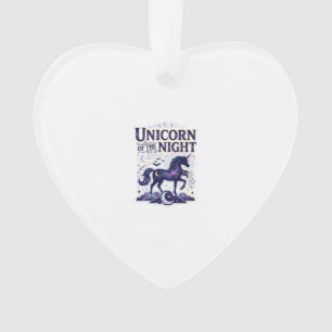 Eenhoring van de Nacht Grafisch Ontwerp Zazzle Ont Ornament