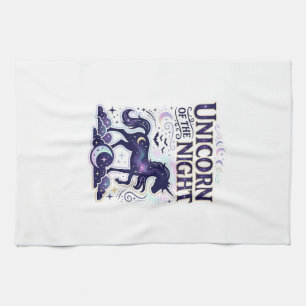 Eenhoring van de Nacht Grafisch Ontwerp Zazzle Ont Theedoek
