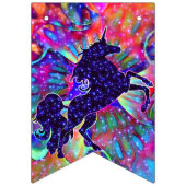 EENHORING VAN HET UNIVERSUM meerkleurig Vlaggetjes (Tweede vlag)