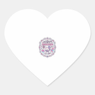 Eenhoring Verjaardag Koningin van Eenhoring Land T Hart Sticker