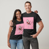 Eenhoring Vioolspeler T-shirt (Unisex)