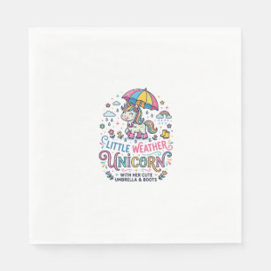 Eenhoring Weer Eenhoring Trendy T-shirt Grafisch Servet
