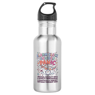 Eenhoring Wekker Eenhoring Paniek Vet Typografie  Waterfles