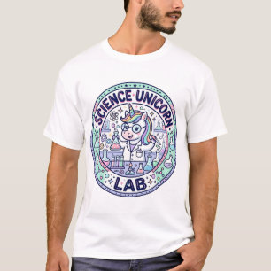 Eenhoring Wetenschap Eenhoring Lab POD Kant-en-Kla T-shirt