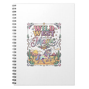 Eenhoring Wilde Westen Magie Origineel Notitieboek
