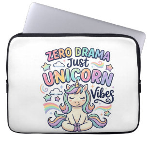 Eenhoring Zero Drama Gewoon Eenhoring Sfeer Vet Ty Laptop Sleeve