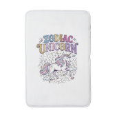 Eenhoring Zodiac Eenhoring Premium Vector Marktpla Badmat (Voorkant Verticaal)