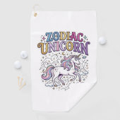 Eenhoring Zodiac Eenhoring Premium Vector Marktpla Golfhanddoek (Insitu)