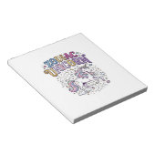 Eenhoring Zodiac Eenhoring Premium Vector Marktpla Notitieblok (Schuin)