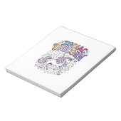 Eenhoring Zodiac Eenhoring Premium Vector Marktpla Notitieblok (Linkerzijde)