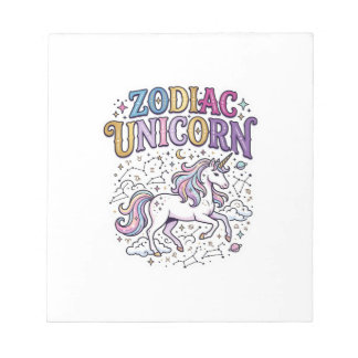 Eenhoring Zodiac Eenhoring Premium Vector Marktpla Notitieblok
