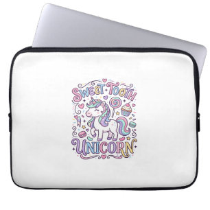 Eenhoring Zoete Tand Eenhoring Origineel Merch Des Laptop Sleeve
