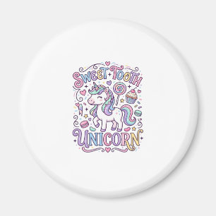 Eenhoring Zoete Tand Eenhoring Origineel Merch Des Magneet
