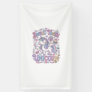 Eenhoring Zoete Tand Eenhoring Origineel Merch Des Spandoek