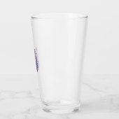 Eenhoringbas Drop Eenhoring Cadeau Idee Typografie Glas (Links)
