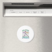 Eenhoringen Pilates en Pixie Dust Vette Typografie Magneet (Insitu (Vaatwasser))