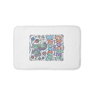 Eenhoringhaak en Eenhoring Kawaii Sticker en T-shi Badmat