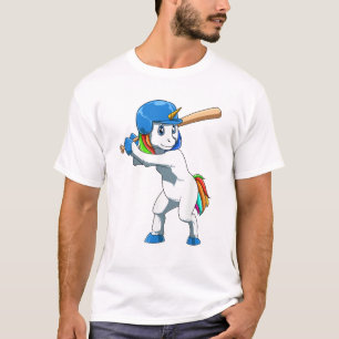 Eenhoringhonkbal Eenhoring die honkbal speelt Eenh T-shirt