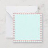 Eenhoringpug Notitiekaartje (Achterkant)