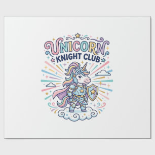 Eenhoringridderclub Printklaar Kleding Grafisch_1 Cadeaupapier